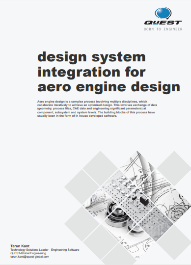 Design system integration for aero engine design